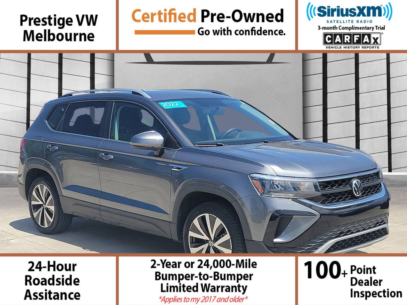 2022 Volkswagen Taos SE — SUV — 26,881 mi — Melbourne, FL