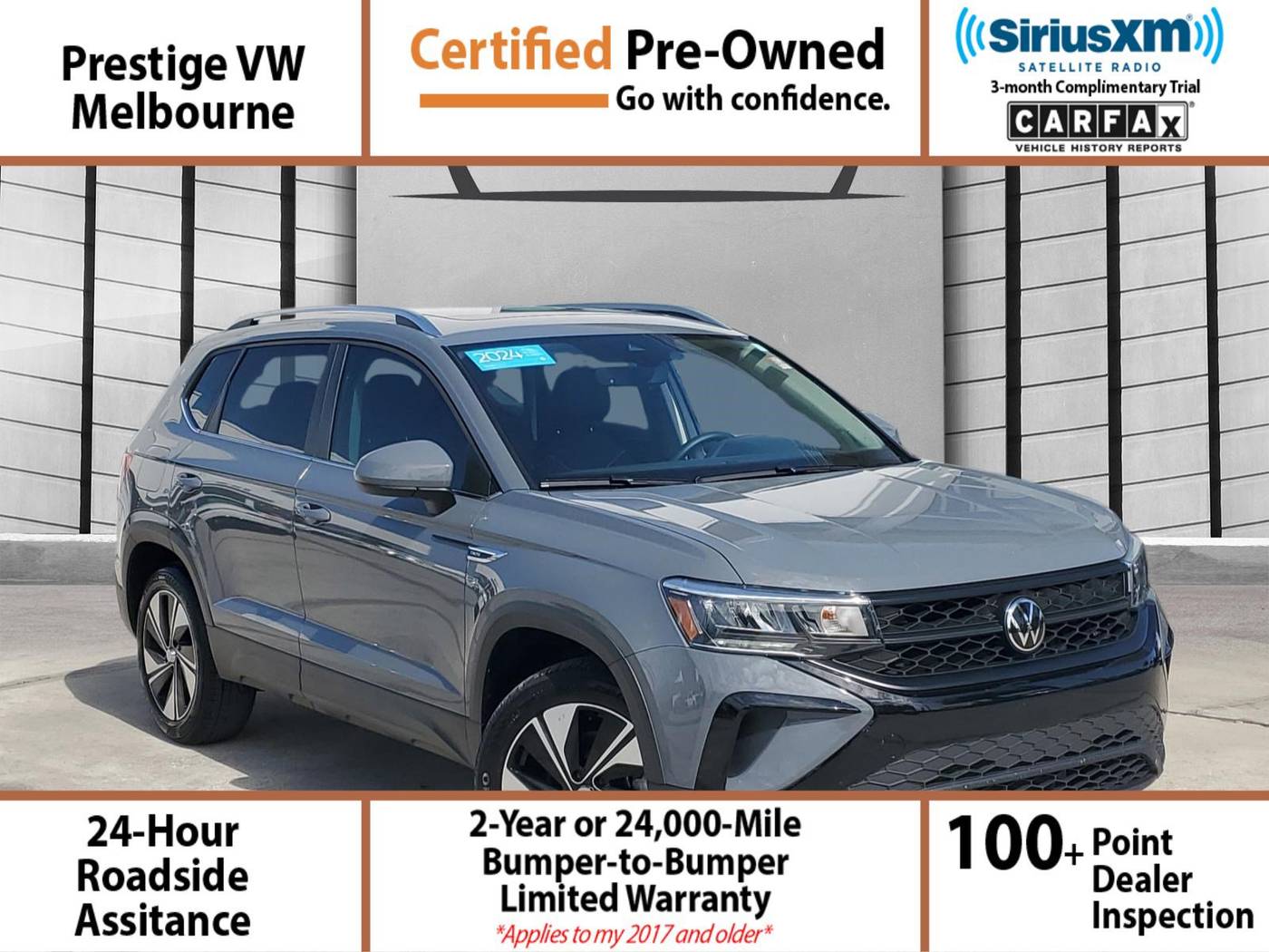 2024 Volkswagen Taos SE — SUV — 12,956 mi — Melbourne, FL