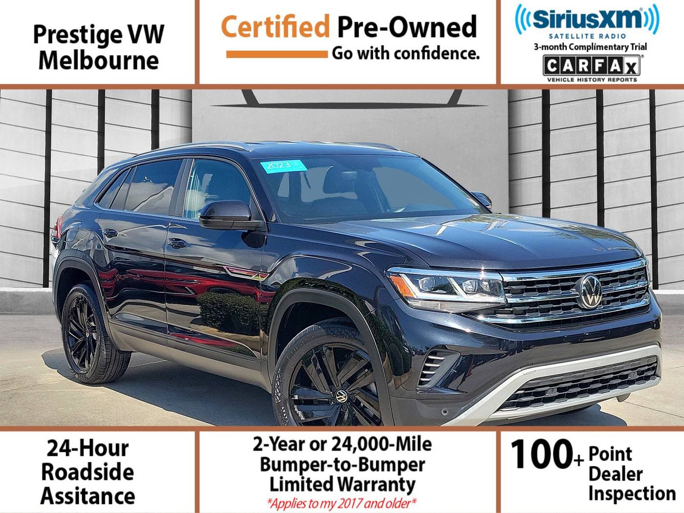 2023 Volkswagen Atlas Cross Sport SE with Technology — SUV — 44,900 mi — Melbourne, FL
