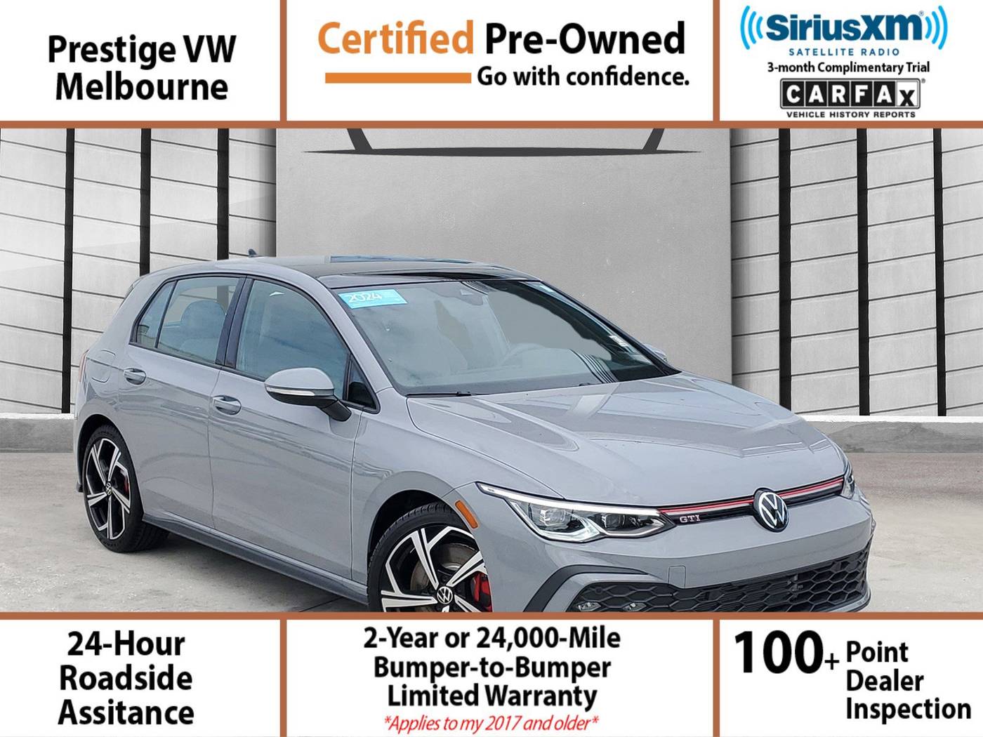 2024 Volkswagen Golf GTI SE — Hatchback — 6,390 mi — Melbourne, FL