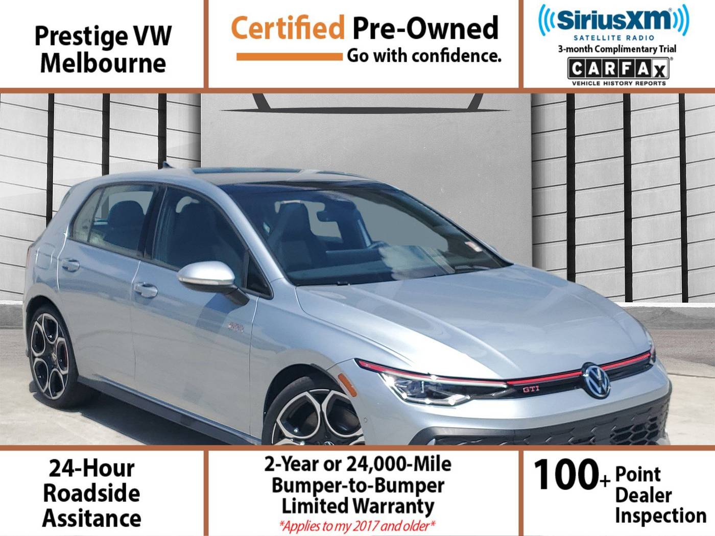 2025 Volkswagen Golf GTI Autobahn — Hatchback — 171 mi — Melbourne, FL