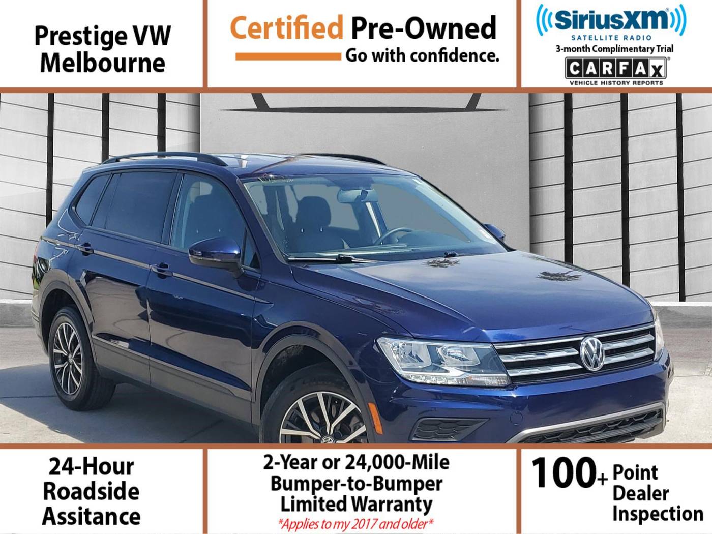 2021 Volkswagen Tiguan S — SUV — 47,189 mi — Melbourne, FL