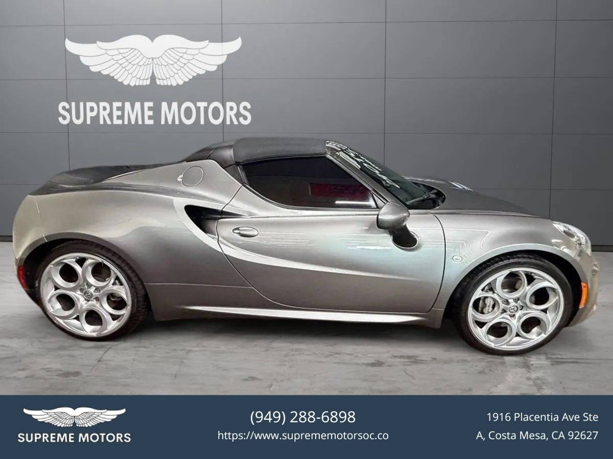 2018 Alfa Romeo 4C Spider