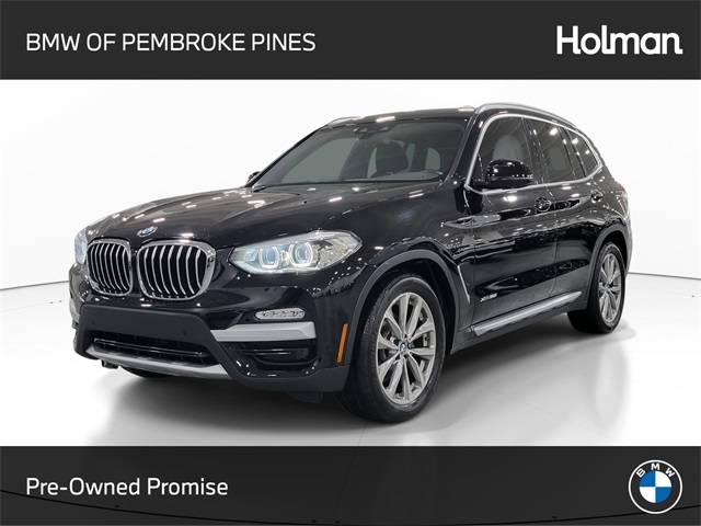 2018 BMW X3 30i — SUV — 50,576 mi — Fort Lauderdale, FL