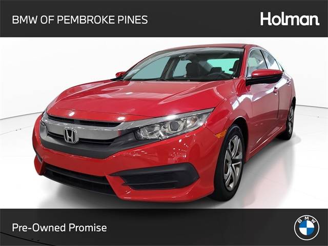 2017 Honda Civic LX — Sedan — 107,046 mi — Fort Lauderdale, FL