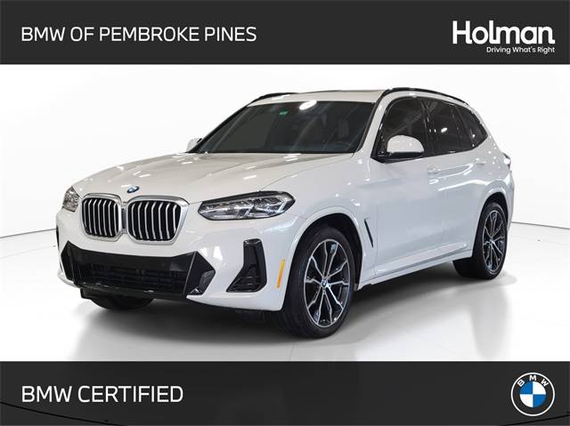 2022 BMW X3 30i — SUV — 12,428 mi — Fort Lauderdale, FL
