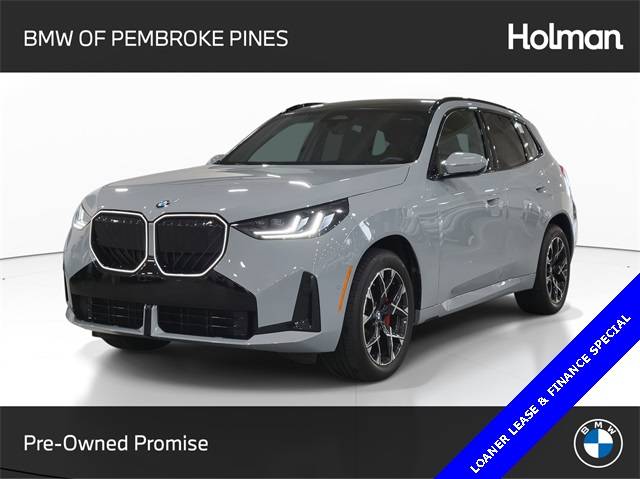 2025 BMW X3 30 — SUV — 4,475 mi — Fort Lauderdale, FL