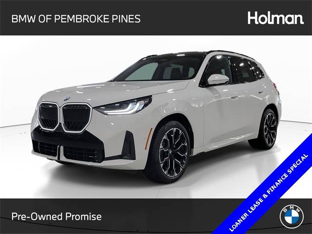 2025 BMW X3 30 — SUV — 4,617 mi — Fort Lauderdale, FL