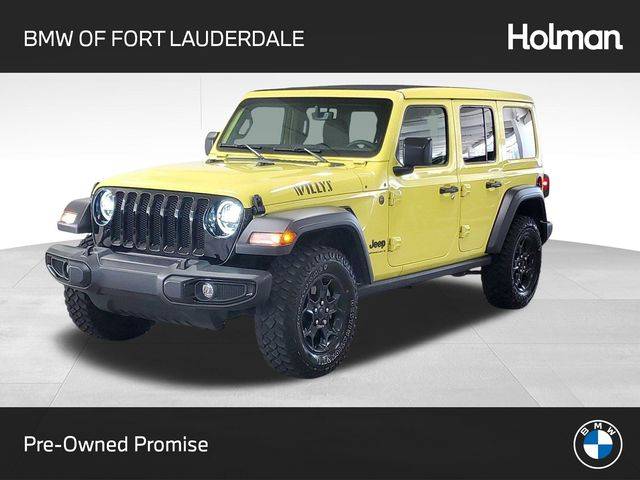 2023 Jeep Wrangler Willys — SUV — 12,600 mi — Ft. Lauderdale, FL