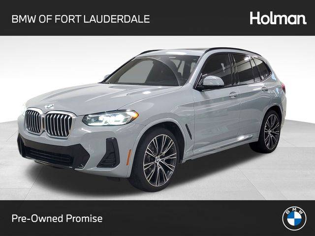 2022 BMW X3 30i — SUV — 52,353 mi — Ft. Lauderdale, FL