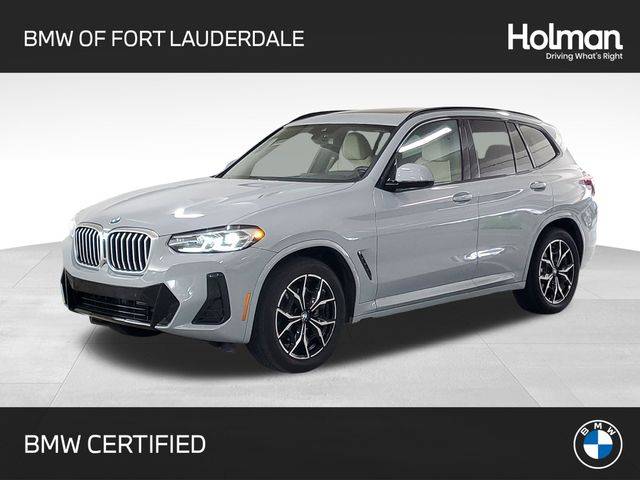2022 BMW X3 30i — SUV — 3,648 mi — Ft. Lauderdale, FL