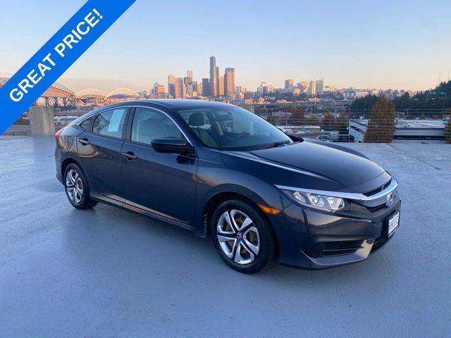 2018 Honda Civic LX — Sedan — 60,000 mi — Seattle, WA