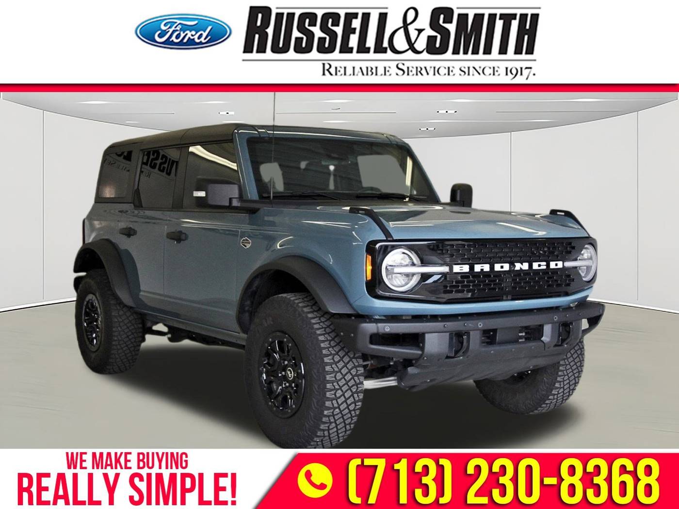 2022 Ford Bronco Wildtrak — SUV — 29,002 mi — Houston, TX
