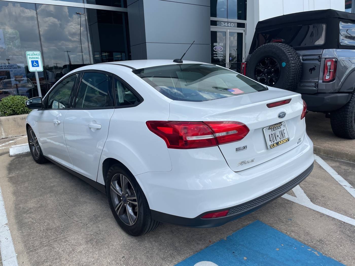 2018 Ford Focus SE — Sedan — 37,698 mi — Houston, TX