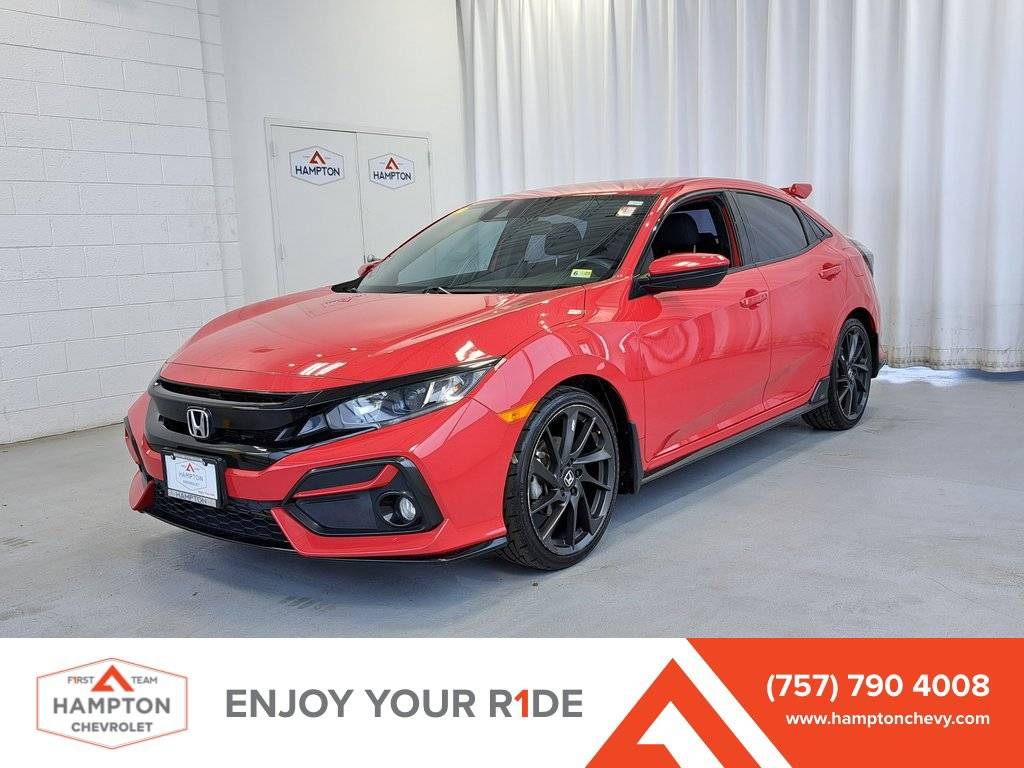 2020 Honda Civic Sport — Hatchback — 58,568 mi — Hampton, VA
