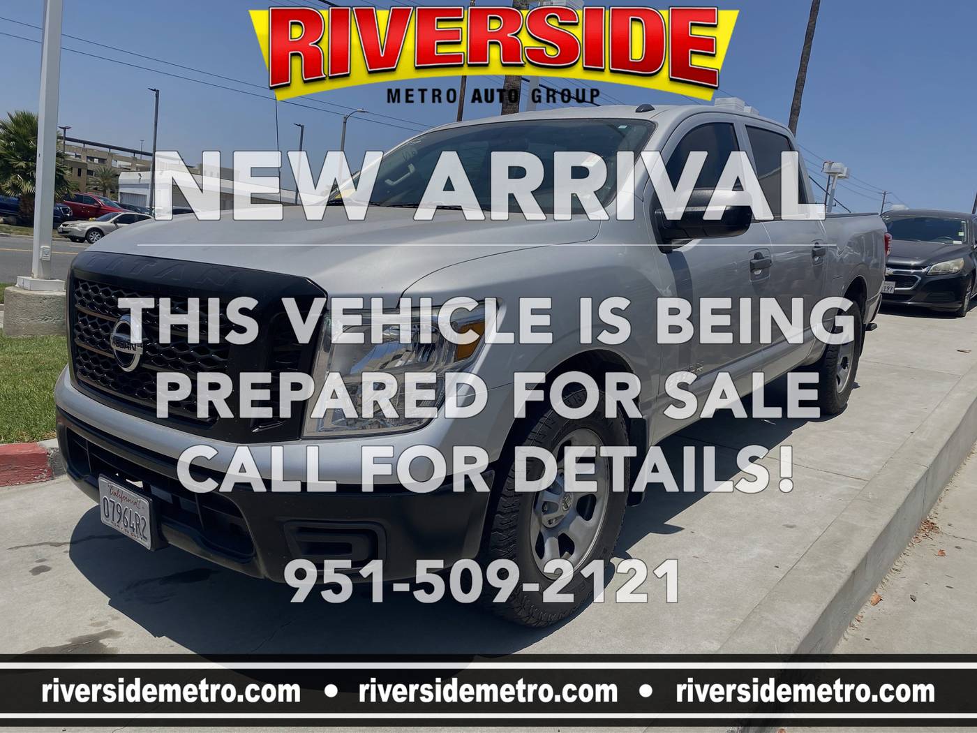 2019 Nissan Titan S — Pickup Truck — 127,894 mi — Riverside, CA