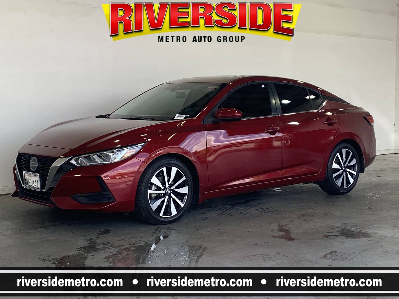 2021 Nissan Sentra SV — Sedan — 53,443 mi — Riverside, CA