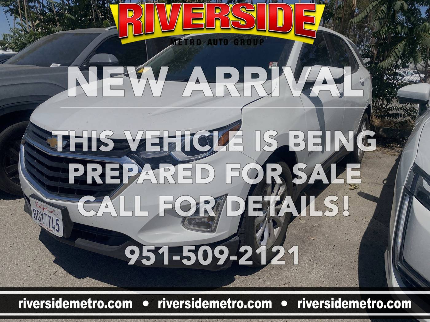 2019 Chevrolet Equinox LT — SUV — 103,564 mi — Riverside, CA