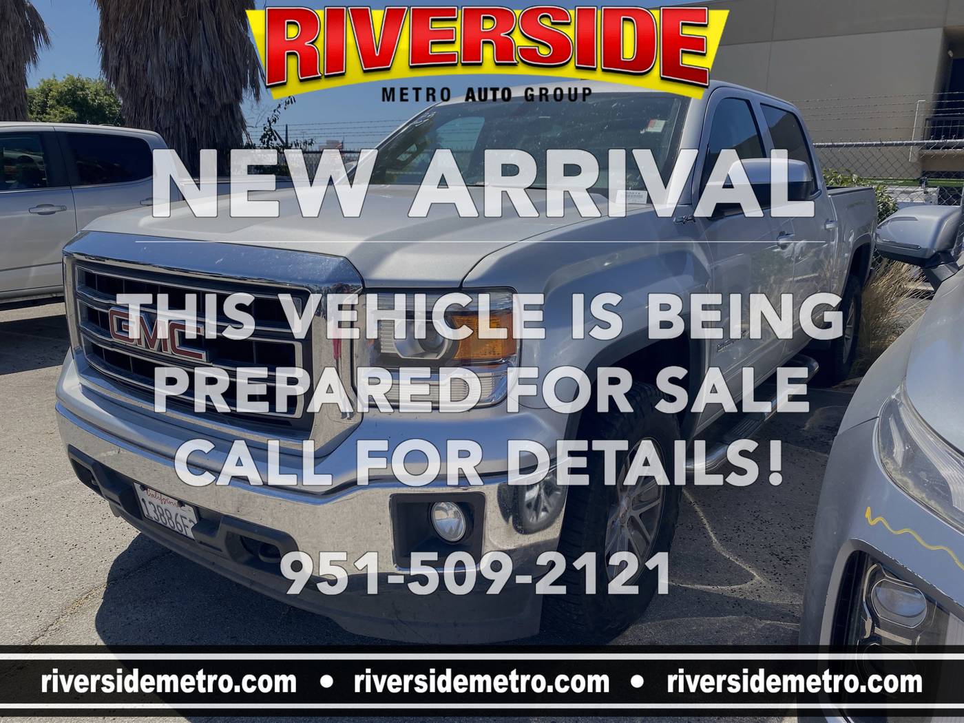 2014 GMC Sierra 1500 SLE — Pickup Truck — 57,522 mi — Riverside, CA