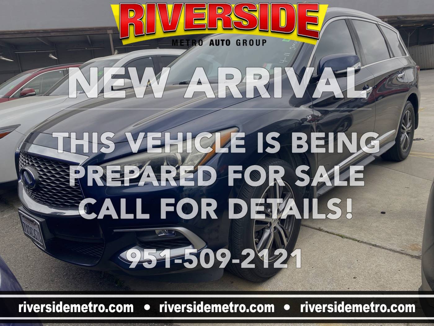 2016 INFINITI QX60 3.5 — SUV — 60,178 mi — Riverside, CA
