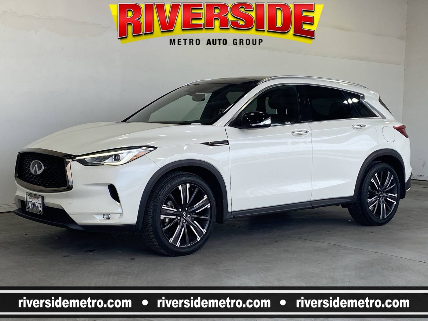2021 INFINITI QX50 LUXE — SUV — 7,772 mi — Riverside, CA