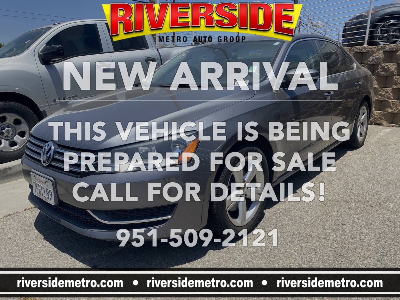 2014 Volkswagen Passat S — Sedan — 106,072 mi — Riverside, CA