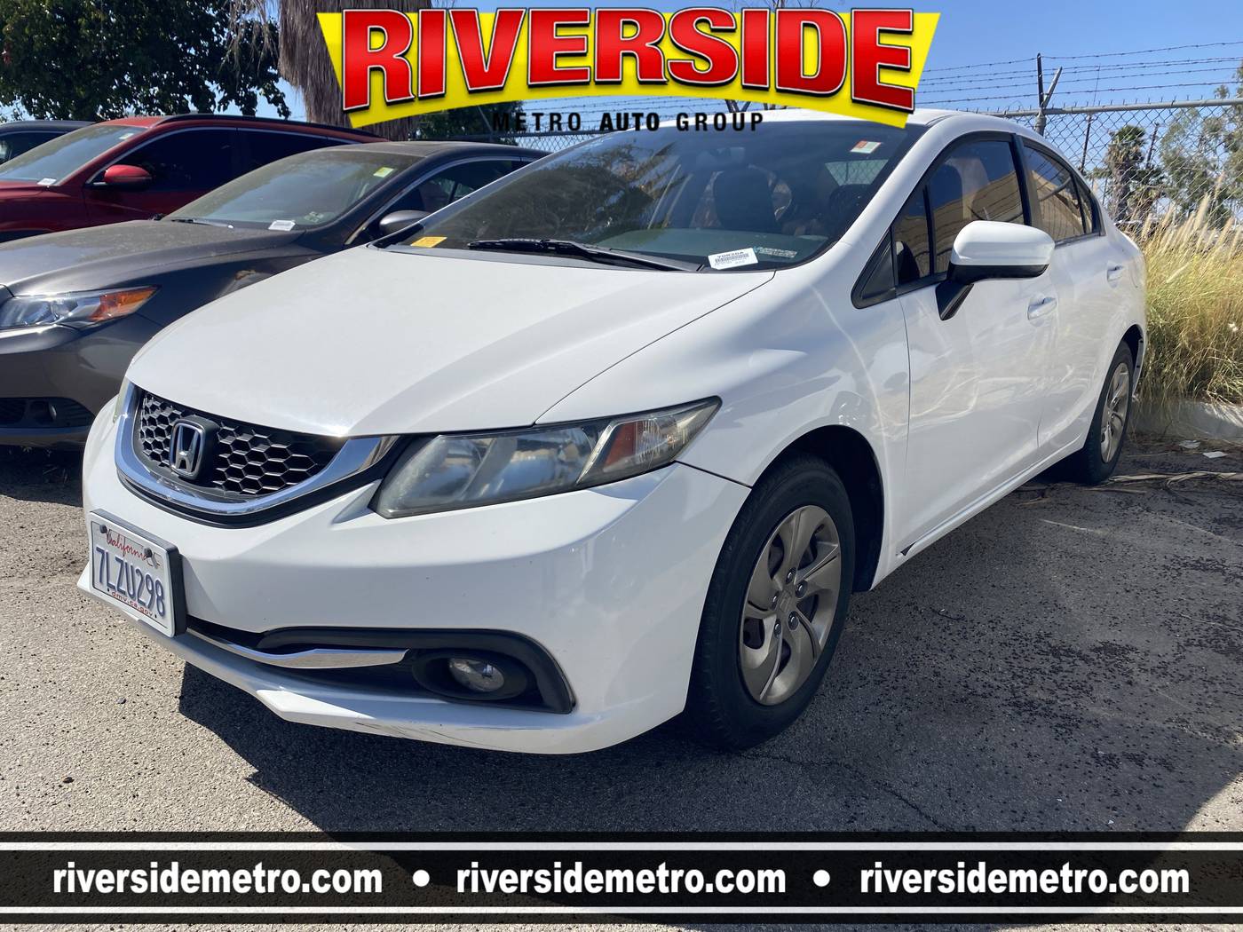 2015 Honda Civic LX — Sedan — 133,155 mi — Riverside, CA