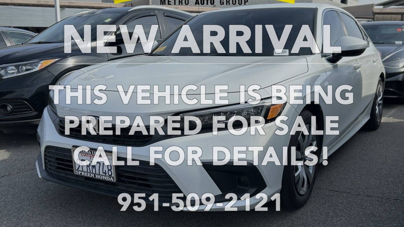 2023 Honda Civic LX — Sedan — 15,080 mi — Riverside, CA