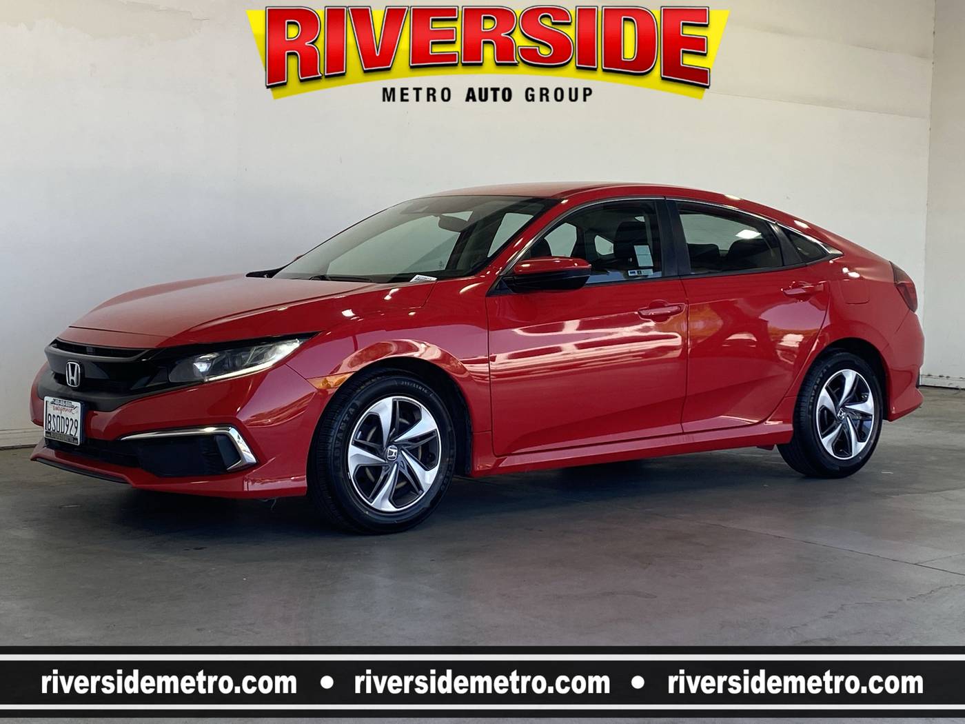 2020 Honda Civic LX — Sedan — 28,450 mi — Riverside, CA