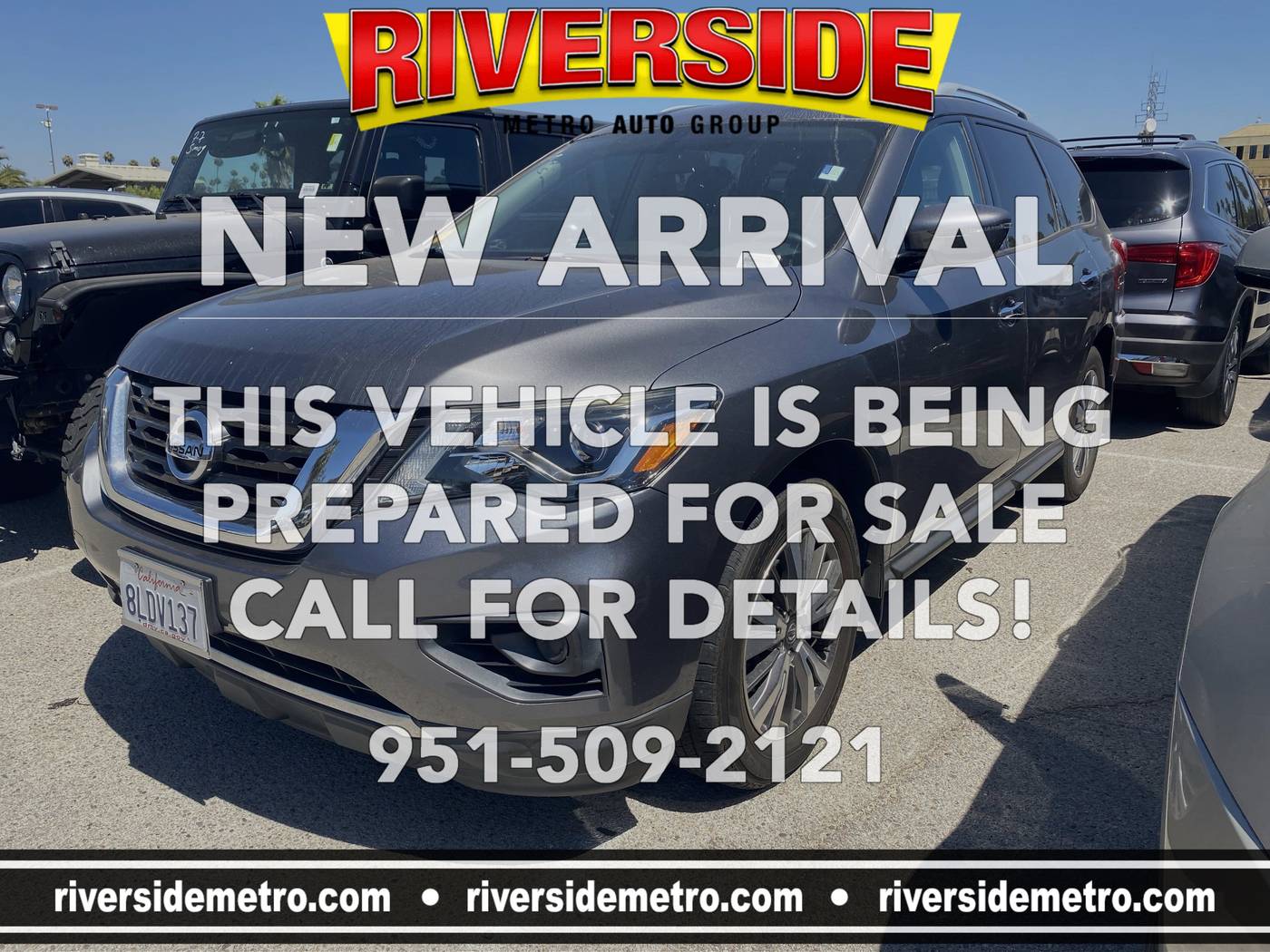 2019 Nissan Pathfinder S — SUV — 48,069 mi — Riverside, CA