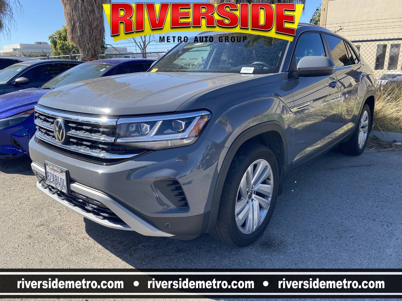 2022 Volkswagen Atlas Cross Sport SE with Technology — SUV — 74,485 mi — Riverside, CA