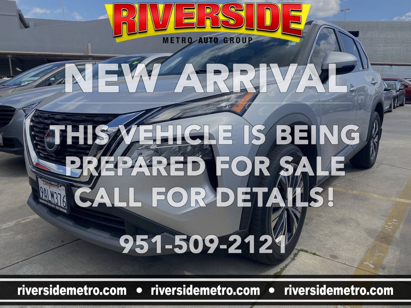 2022 Nissan Rogue SV — SUV — 18,519 mi — Riverside, CA