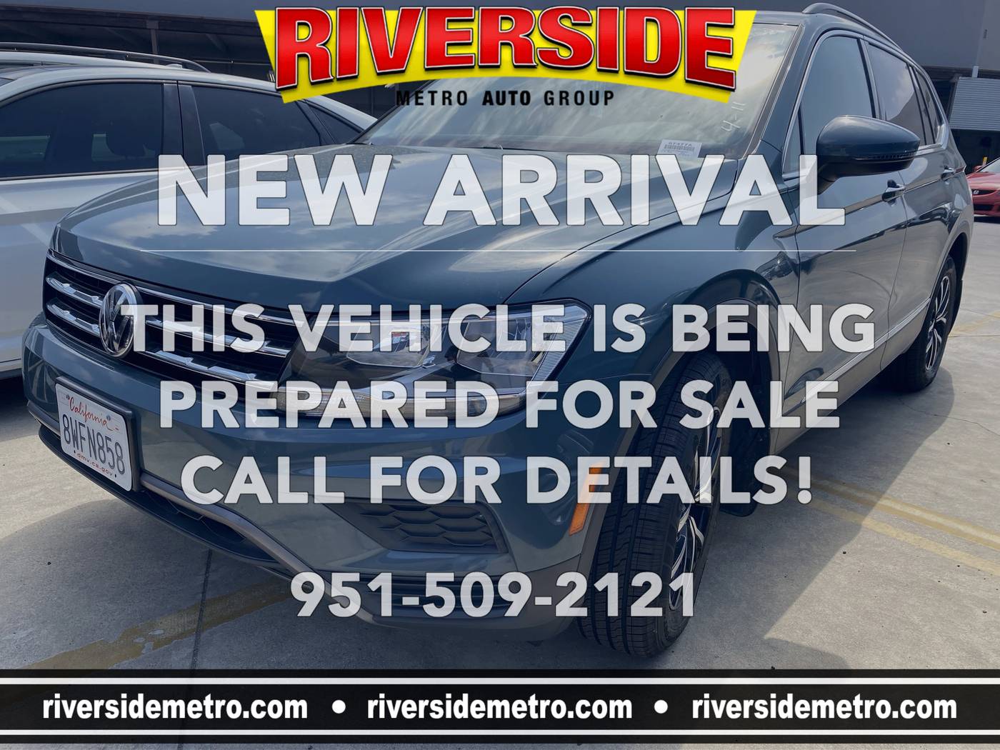 2021 Volkswagen Tiguan SE — SUV — 74,626 mi — Riverside, CA