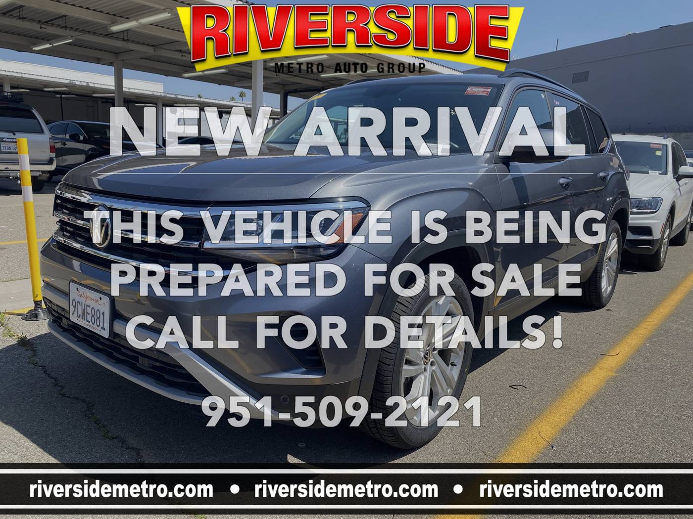 2022 Volkswagen Atlas SE with Technology — SUV — 47,320 mi — Riverside, CA