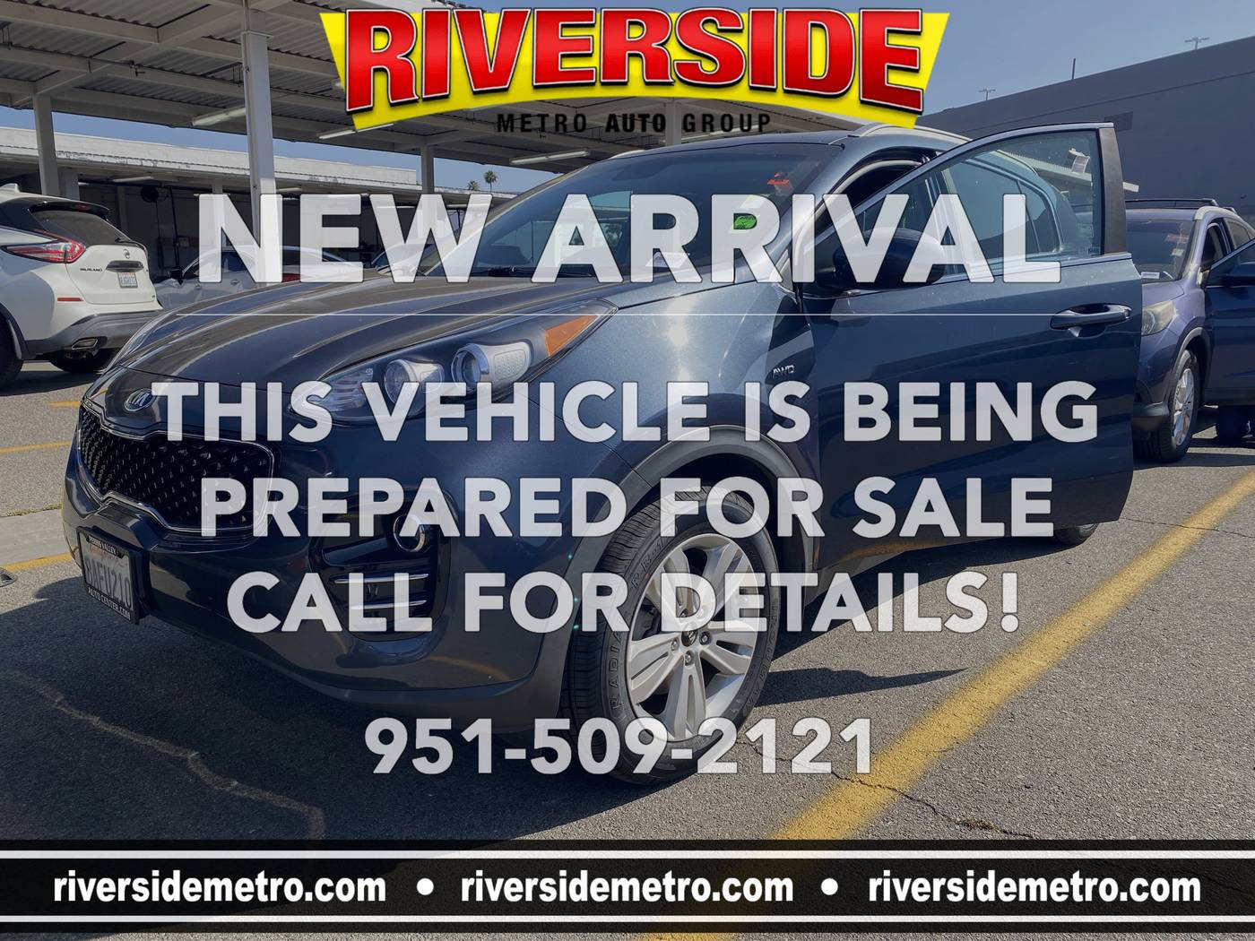 2017 Kia Sportage LX — SUV — 91,309 mi — Riverside, CA