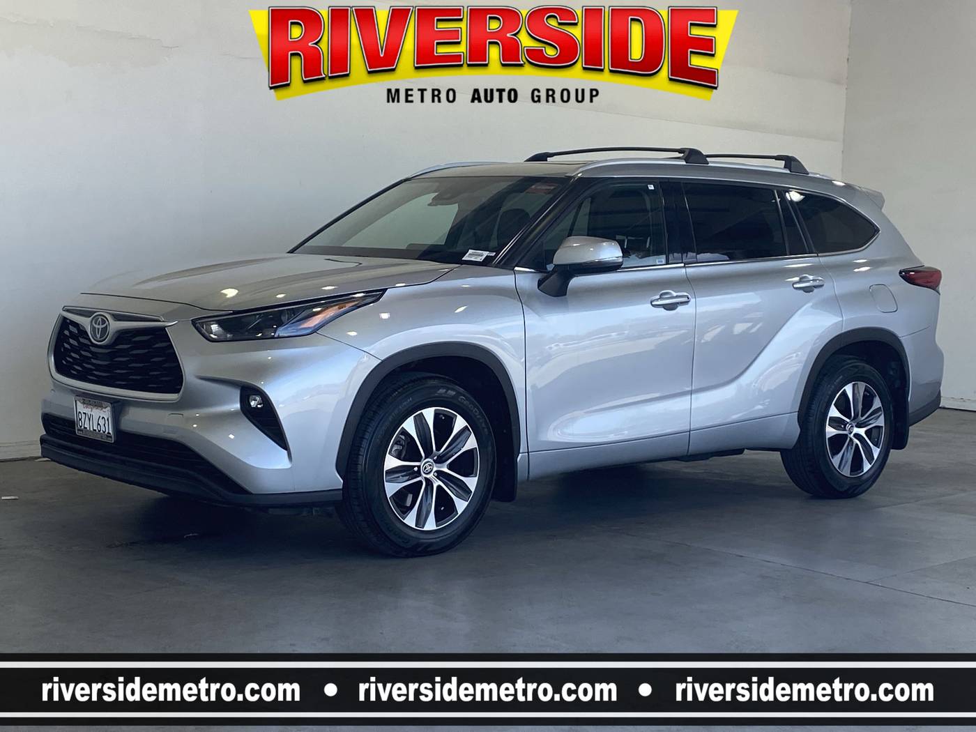 2022 Toyota Highlander XLE — SUV — 72,329 mi — Riverside, CA