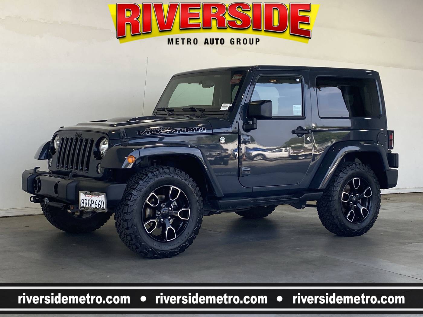 2017 Jeep Wrangler Smoky Mountain — SUV — 71,366 mi — Riverside, CA
