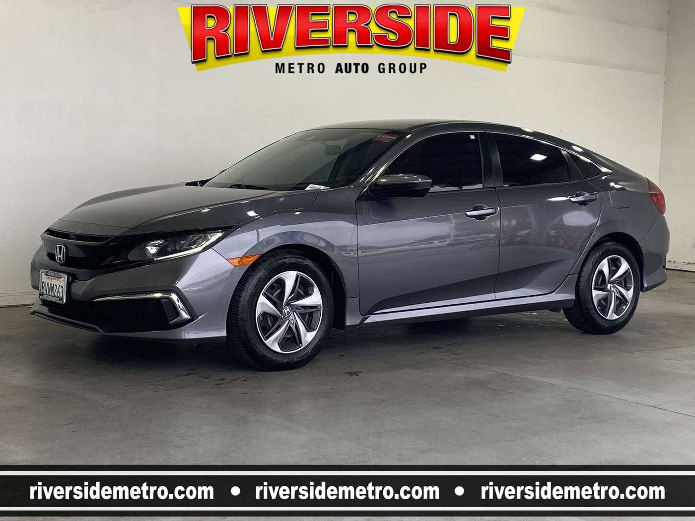2021 Honda Civic LX — Sedan — 65,621 mi — Riverside, CA