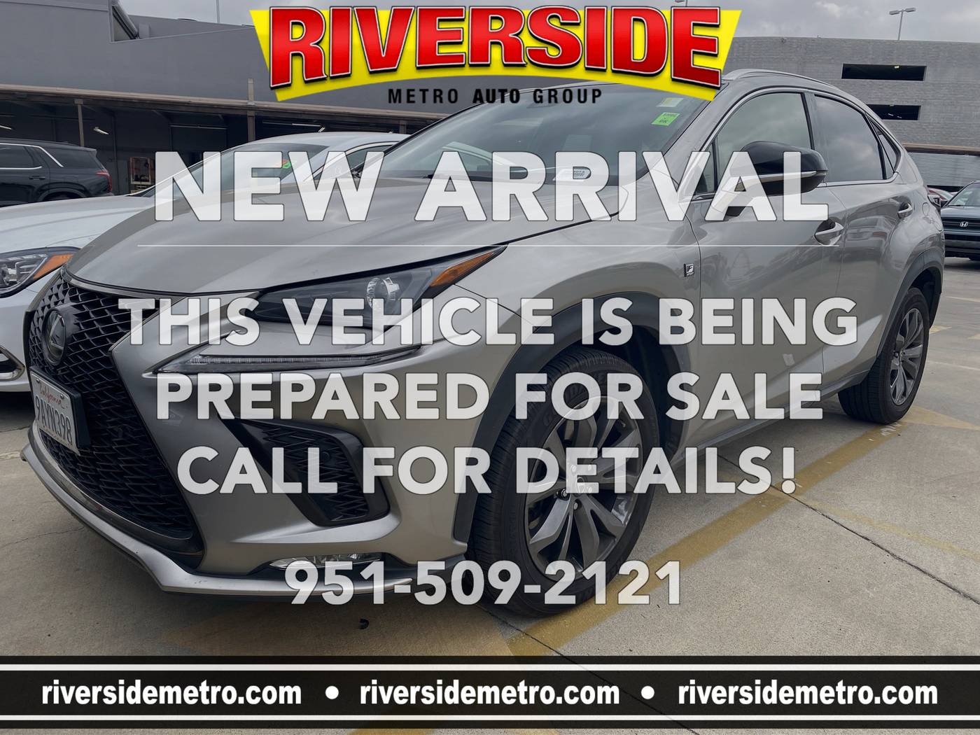 2018 Lexus NX NX 300 F Sport — SUV — 71,945 mi — Riverside, CA