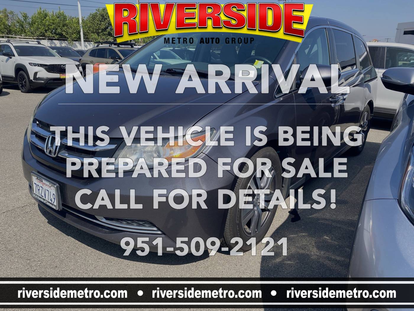 2016 Honda Odyssey SE — Minivan — 98,829 mi — Riverside, CA