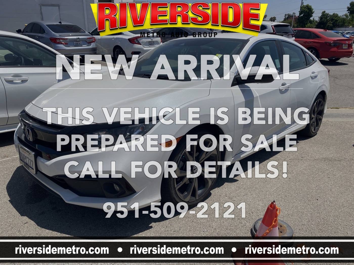2021 Honda Civic Sport — Sedan — 54,023 mi — Riverside, CA