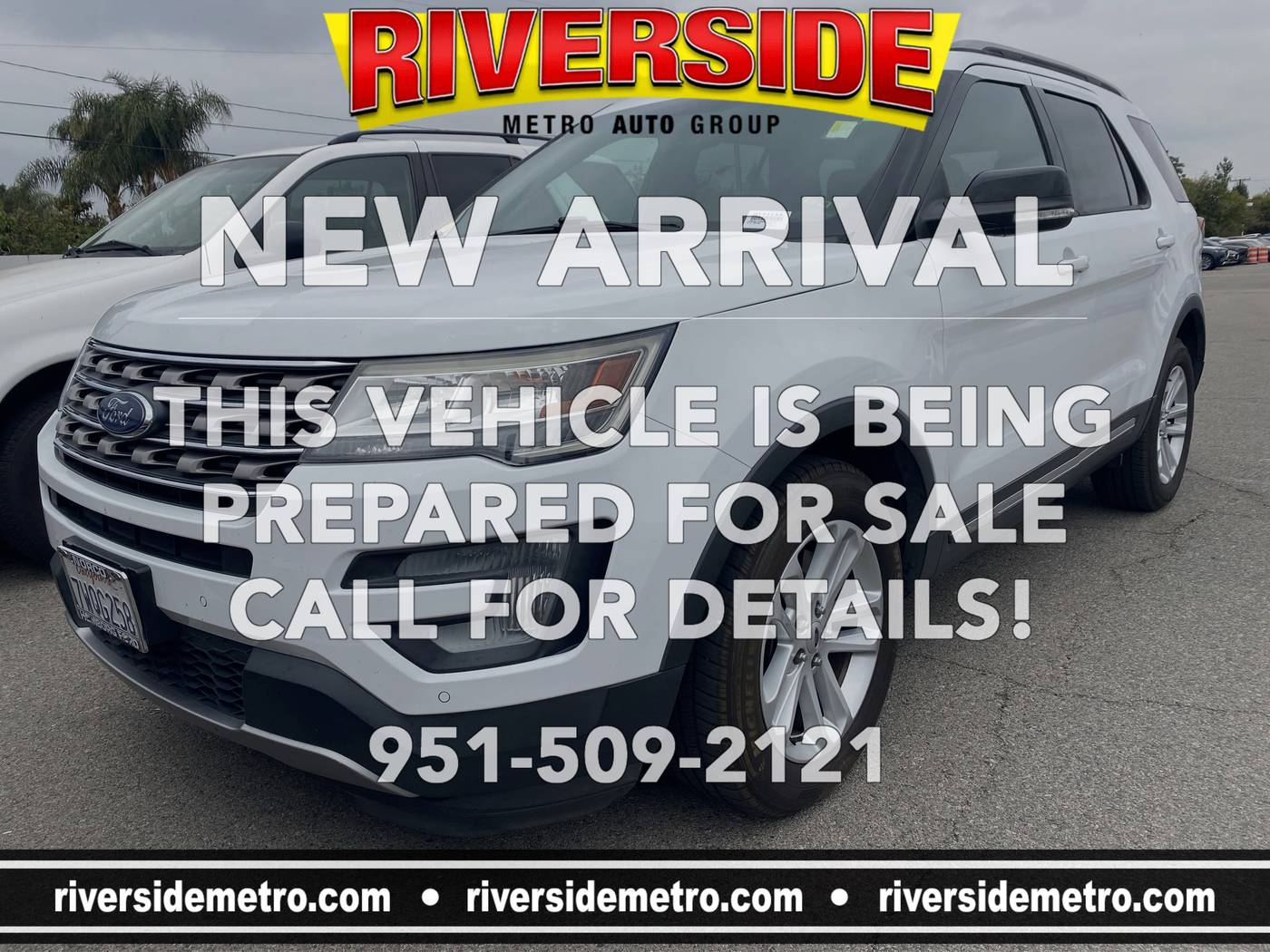 2017 Ford Explorer XLT — SUV — 99,058 mi — Riverside, CA