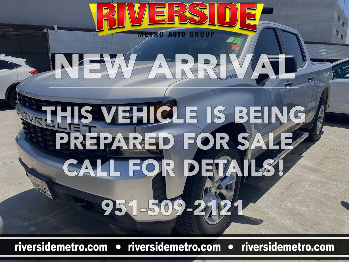 2021 Chevrolet Silverado 1500 Custom — Pickup Truck — 74,763 mi — Riverside, CA
