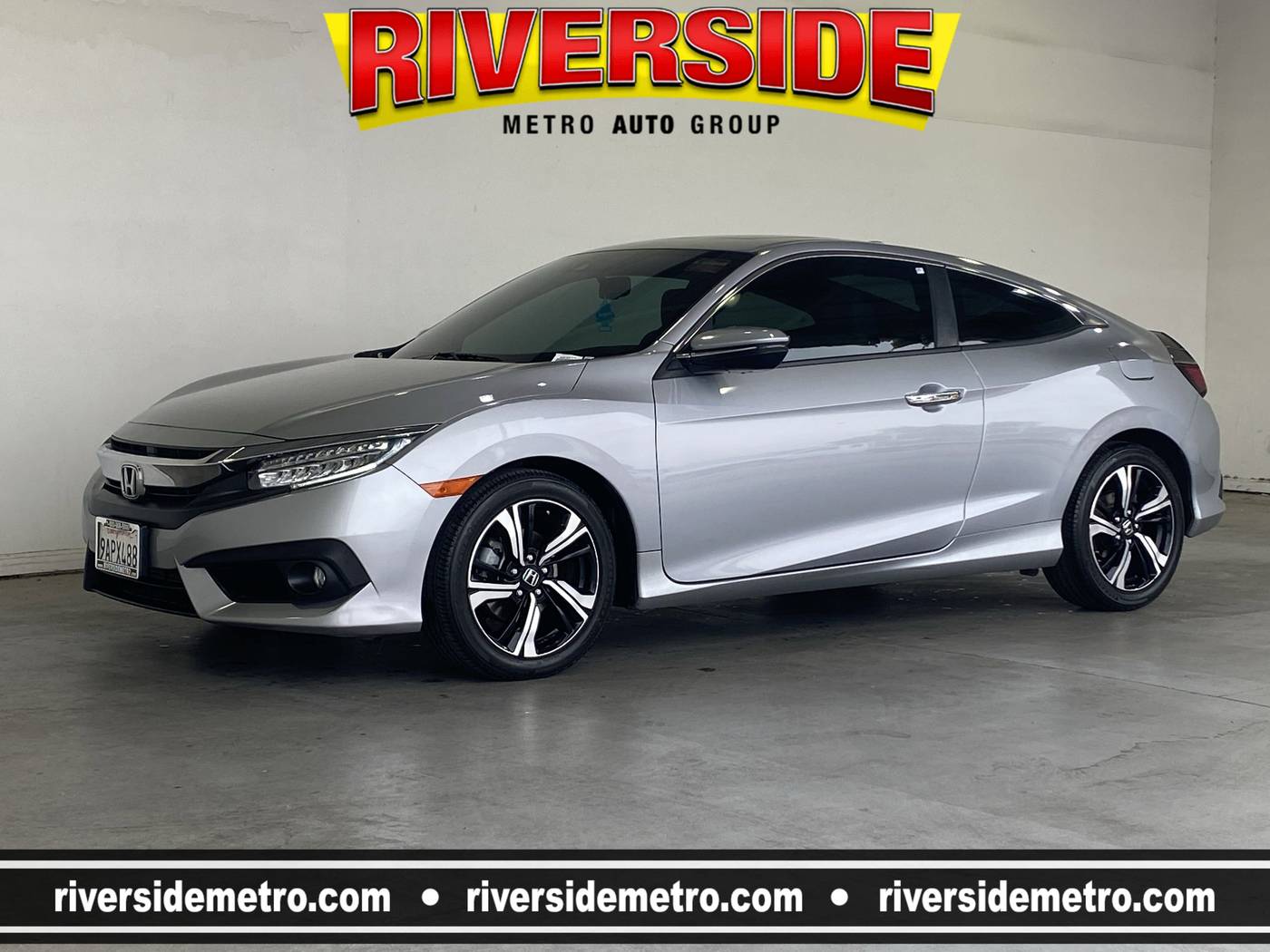 2016 Honda Civic Touring — Coupe — 42,664 mi — Riverside, CA