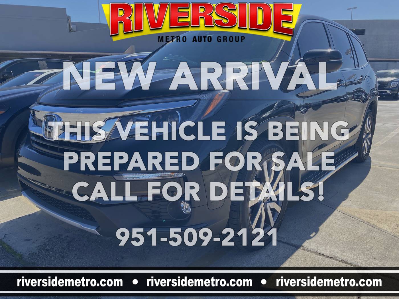 2022 Honda Pilot EX-L — SUV — 45,779 mi — Riverside, CA