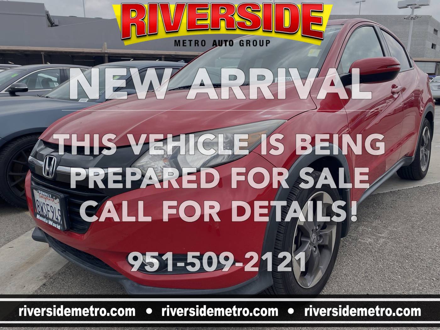 2018 Honda HR-V EX — SUV — 83,659 mi — Riverside, CA