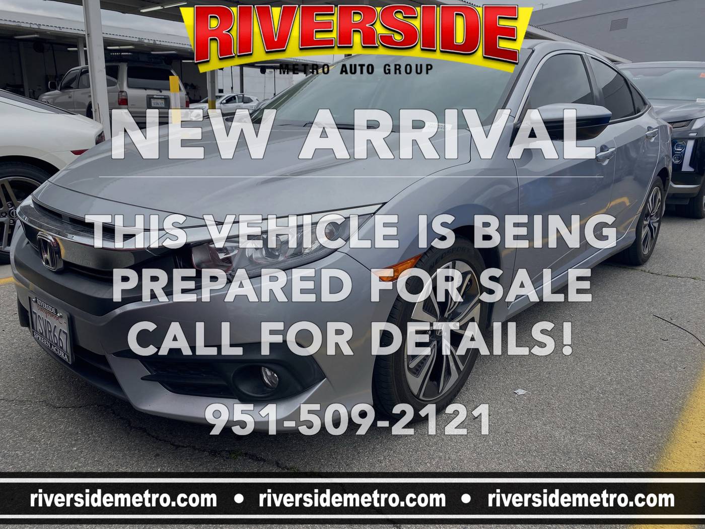 2016 Honda Civic EX-T — Sedan — 97,529 mi — Riverside, CA