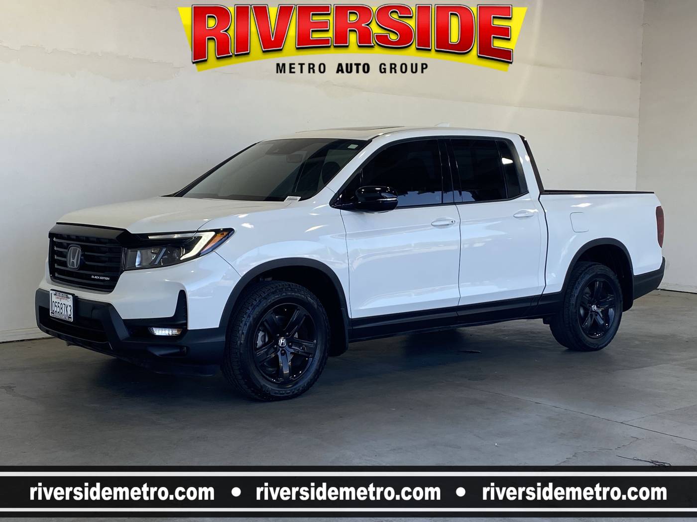 2022 Honda Ridgeline Black Edition — Pickup Truck — 46,351 mi — Riverside, CA