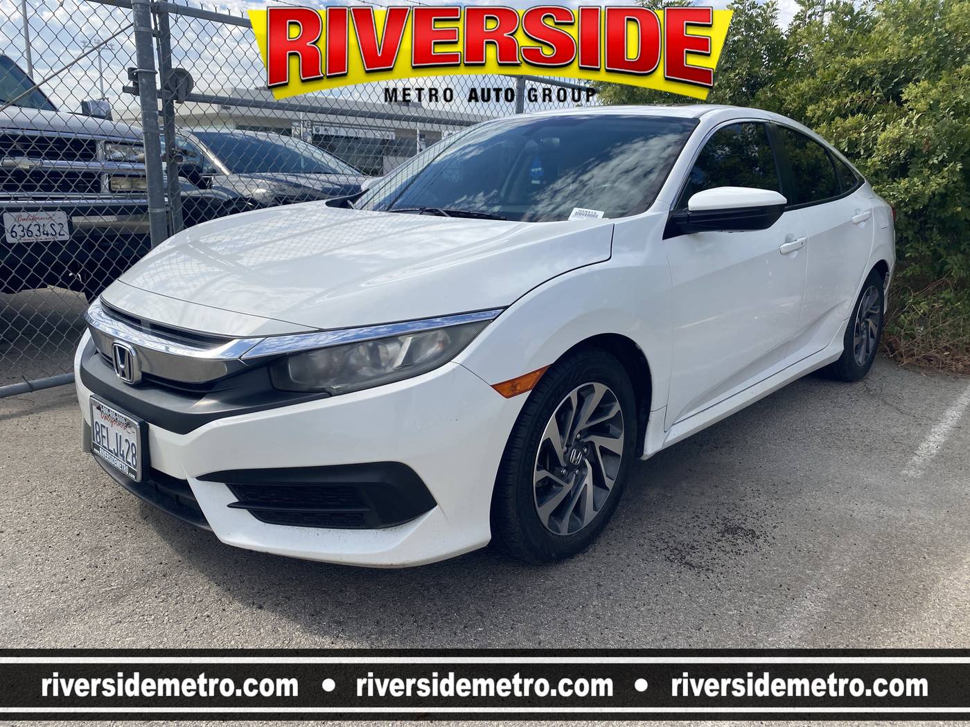 2018 Honda Civic EX — Sedan — 65,747 mi — Riverside, CA