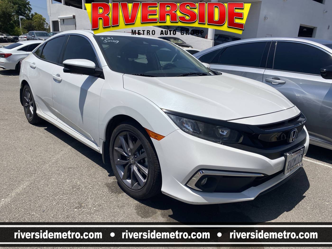 2021 Honda Civic EX-L — Sedan — 25,431 mi — Riverside, CA